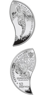 10 zloty coin UEFA EURO 2012 | Poland 2012