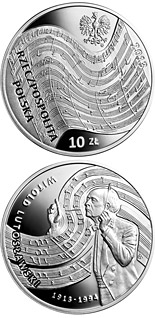 10 zloty coin Witold Lutosławski | Poland 2013