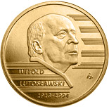 2 zloty coin Witold Lutosławski | Poland 2013