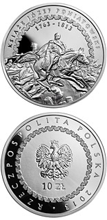 10 zloty coin 200th Anniversary of the Death of Prince Józef Poniatowski | Poland 2013
