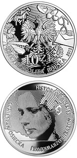 10 zloty coin Agnieszka Osiecka  | Poland 2013