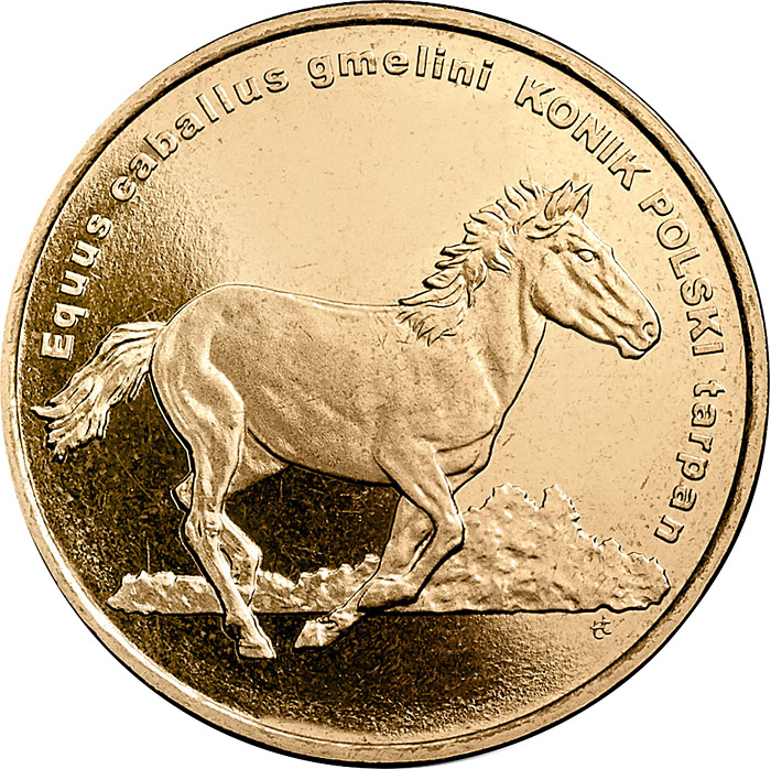 Image of 2 zloty coin - Polish konik horse  | Poland 2014