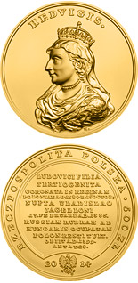 50 zloty coin Jadwiga of Anjou  | Poland 2014