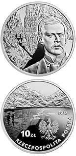 10 zloty coin 150th Anniversary of the Birth of Kazimierz Przerwa-Tetmajer | Poland 2015
