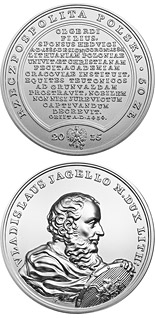 50 zloty coin Ladislas Jagiello  | Poland 2015
