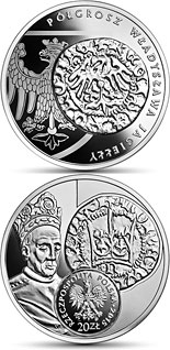 20 zloty coin The half grosz of Ladislas Jagiello  | Poland 2015