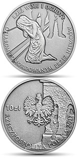 2017 silver 10 zloty The Wola and Ochota Massacres Poland