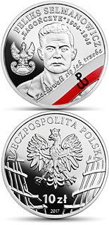 10 zloty coin Feliks Selmanowicz alias Zagończyk  | Poland 2017