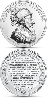 50 zloty coin Sigismund Augustus | Poland 2017