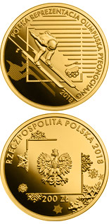 200 zloty coin Polish Olympic Team – PyeongChang 2018 | Poland 2018