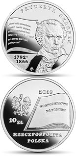 10 zloty coin Fryderyk Skarbek | Poland 2018