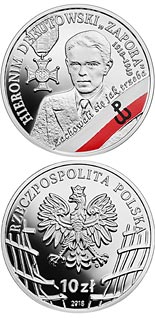 10 zloty coin Hieronim Dekutowski alias Zapora | Poland 2018