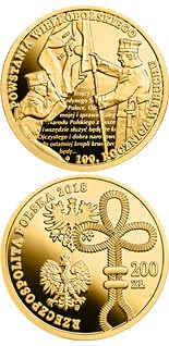 200 zloty coin 100th Anniversary of the Outbreak of the Wielkopolskie Uprising | Poland 2018