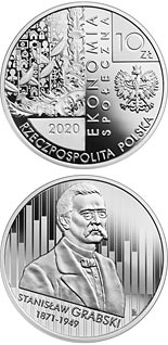 10 zloty coin Stanisław Grabski | Poland 2020