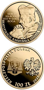 100 zloty coin Beatification of Cardinal Stefan Wyszyński  | Poland 2021