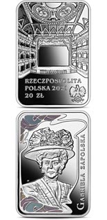 20 zloty coin Gabriela Zapolska | Poland 2021