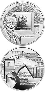 10 zloty coin 30th Anniversary of the First Free Parliamentary Election | Poland 2021
