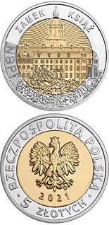 5 zloty coin Książ Castle in Wałbrzych  | Poland 2021