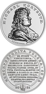 50 zloty coin Michał Korybut Wiśniowiecki  | Poland 2021