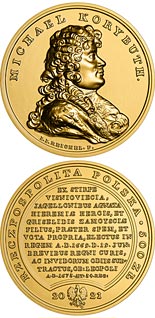 500 zloty coin Michał Korybut Wiśniowiecki  | Poland 2021