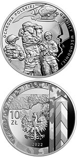 10 zloty coin  Protection of Poland’s Eastern Border  | Poland 2022