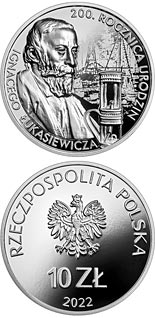 10 zloty coin 200th Anniversary of the Birth of Ignacy Łukasiewicz  | Poland 2022