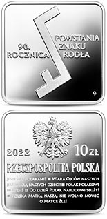 10 zloty coin 90th Anniversary of the Rodło Sign | Poland 2022