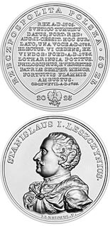 50 zloty coin Stanisław Leszczyński  | Poland 2023
