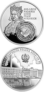 10 zloty coin 600th Anniversary of granting municipal rights to Łódź | Poland 2023