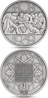 20 zloty coin Soviet Aggression against Poland – 17 September 1939 | Poland 2023