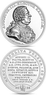 50 zloty coin Augustus III | Poland 2023