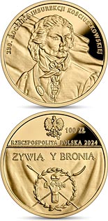 100 zloty coin 230th Anniversary of the Kościuszko Insurrection | Poland 2024