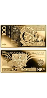 100 zloty coin  The
100 Zloty Note | Poland 2026