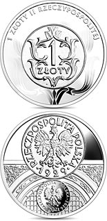 20 zloty coin 1 złoty of the Second Polish Republic  | Poland 2026