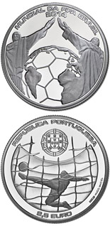2.5 euro coin FIFA 2014  | Portugal 2014