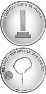 7.5 euro coin Souto Moura | Portugal 2018