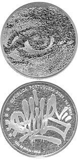 10 euro coin Vhils | Portugal 2021
