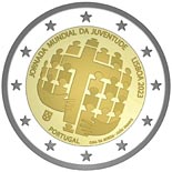 2 euro coin World Youth Day 2023 Lisabon | Portugal 2023