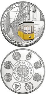 7.5 euro coin Capitais Ibero­‑Americanas, Lisboa | Portugal 2024