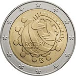 2 euro coin Rotary | Portugal 2026