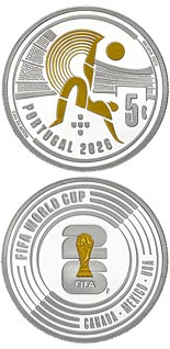 5 euro coin FIFA World Cup | Portugal 2026