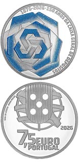 7.5 euro coin 150th anniversary of Caixa Geral de Depósitos | Portugal 2026