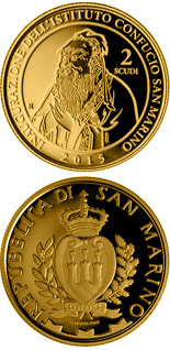 2 scudi coin Inauguration of Confucius institute in San Marino | San Marino 2015