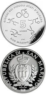 5 euro coin Games of the Small States of Europe San Marino 2017 | San Marino 2017