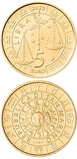 5 euro coin Libra | San Marino 2020