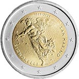 2 euro coin 500th anniversary of the death of Luca Signorelli | San Marino 2023