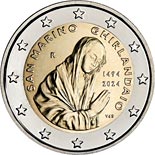 2 euro coin 530th Anniversary of the Death of Domenico Ghirlandaio | San Marino 2024