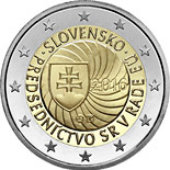2 euro coin First Presidency of the Slovak Republic of the Council of the European Union | Slovakia 2016