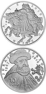 10 euro coin 400th anniversary of the death of Juraj Turzo | Slovakia 2016