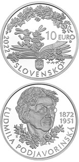 10 euro coin 150th anniversary of the birth of Ľudmila Podjavorinská | Slovakia 2022